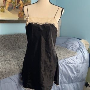 Black cami with lace detail Victoria’s Secret